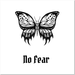 No Fear Butterfly Posters and Art